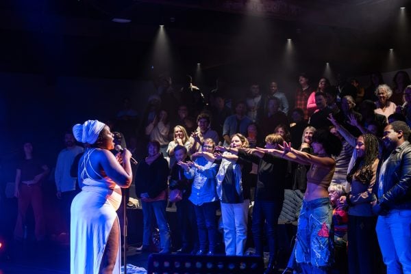 Nancy Denis performing at Bondi Pavilion Theatre