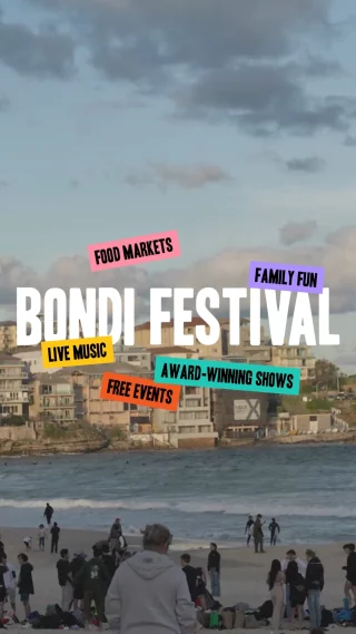 We're gearing up for a big one at Bondi Festival. 🔥🤩  Get down with Betty Grumble, enjoy the soulful sounds of Meg Washington and Mi-kaisha, laugh until you cry at the Bondi Festival Comedy Gala, experience groundbreaking theatre by the beach and explore your artistic side with Gladdy Drawing Club and the legendary Waverley Art Prize.  Check out the full program at the link in our bio and book your tickets before they're gone. 🎟️  @WaverleyCouncil @BondiPavilionOfficial @BettyGrumble @IAMikaisha @GladdyDrawingClub 
 #BondiFest #BondiFestival